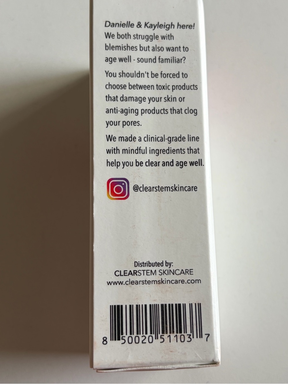 (#15) CLEARSTEM Bounceback Serum Collagen Tri-Peptide Argan 1 oz New in Box - Picture 5 of 9